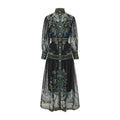 Damen Maxi-Kleid mit Falten und hoher Taille – Bild 6 | LuxeStyle