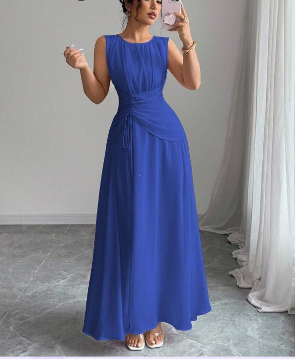 Langärmellose Chiffon-Dress – Bild 2 | LuxeStyle