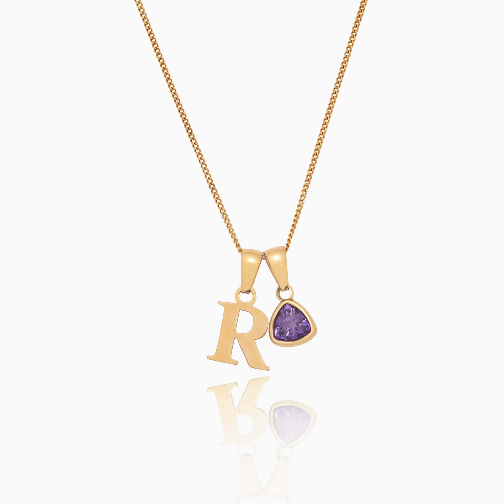 DIY Buchstaben-Halskette aus Edelstahl