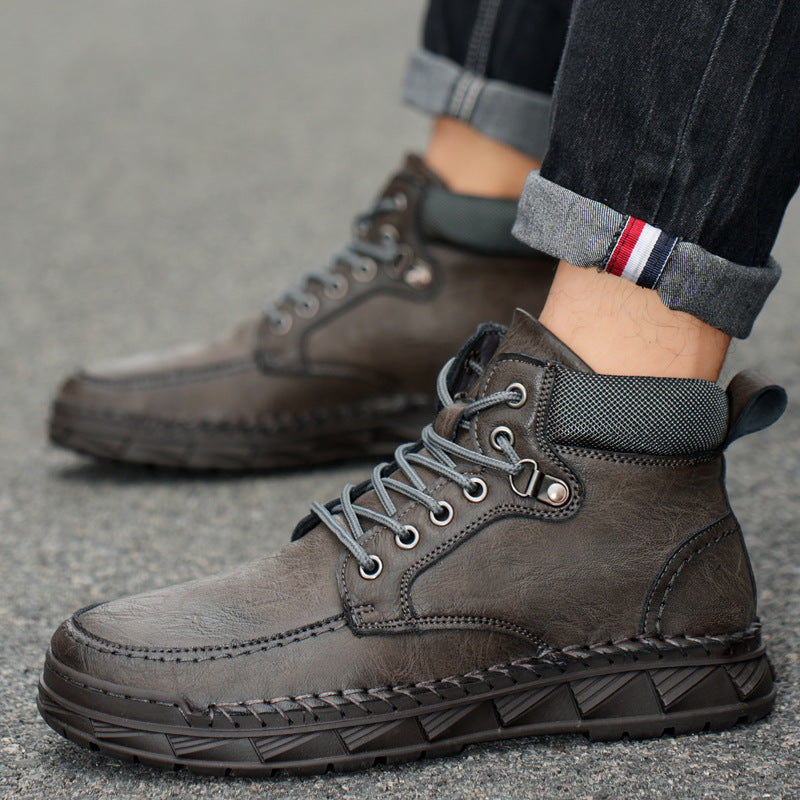 Winterstiefel mit Fleece-Einlage – Retro-Plateau – Bild 7 | LuxeStyle