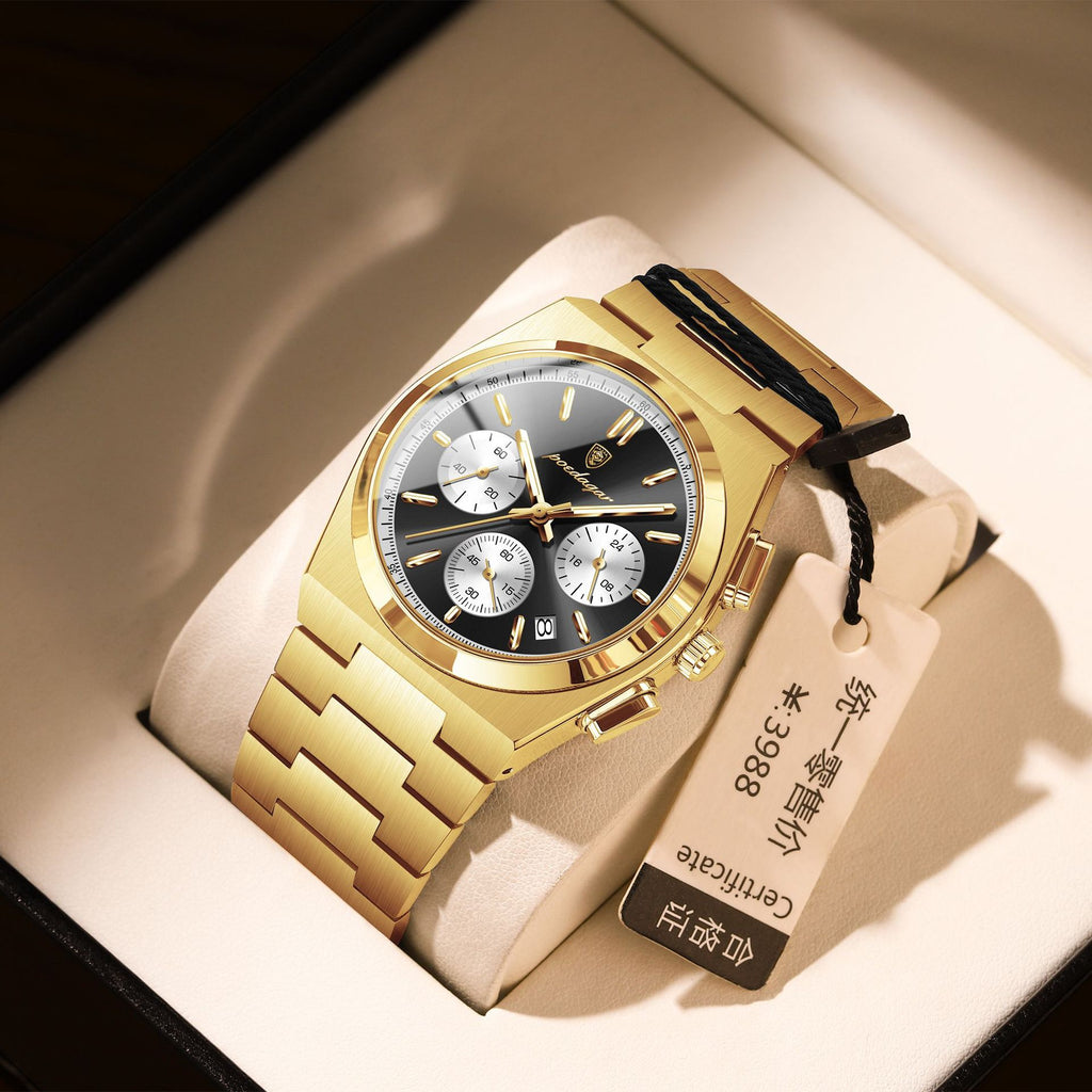 Herren-Armbanduhr, wasserdicht, ultradünn | LuxeStyle