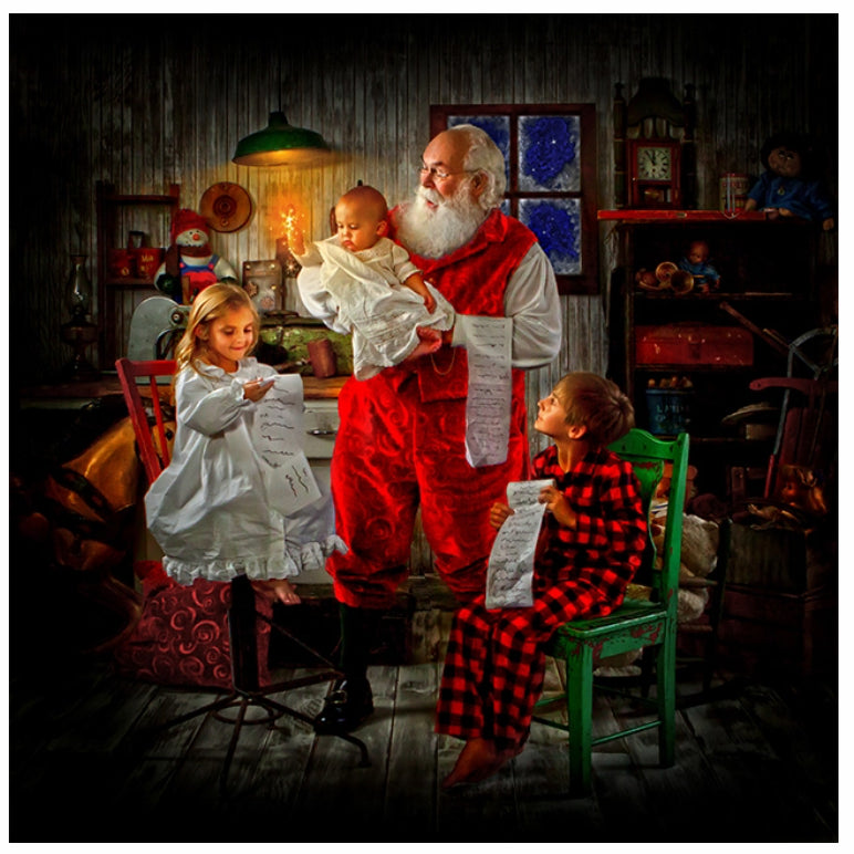 Malen nach Zahlen: Santa's Babies