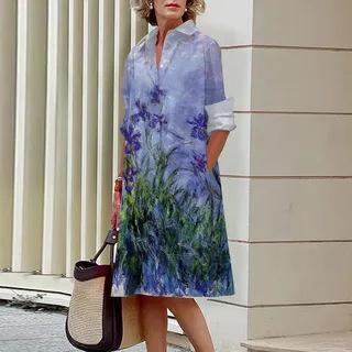 3D Digital-Print Kleid für Damen – Bild 9 | LuxeStyle