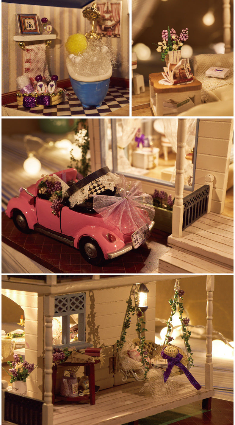 DIY Miniatur-Villa "Provence Cottage" mit Musik – Bild 7 | LuxeStyle