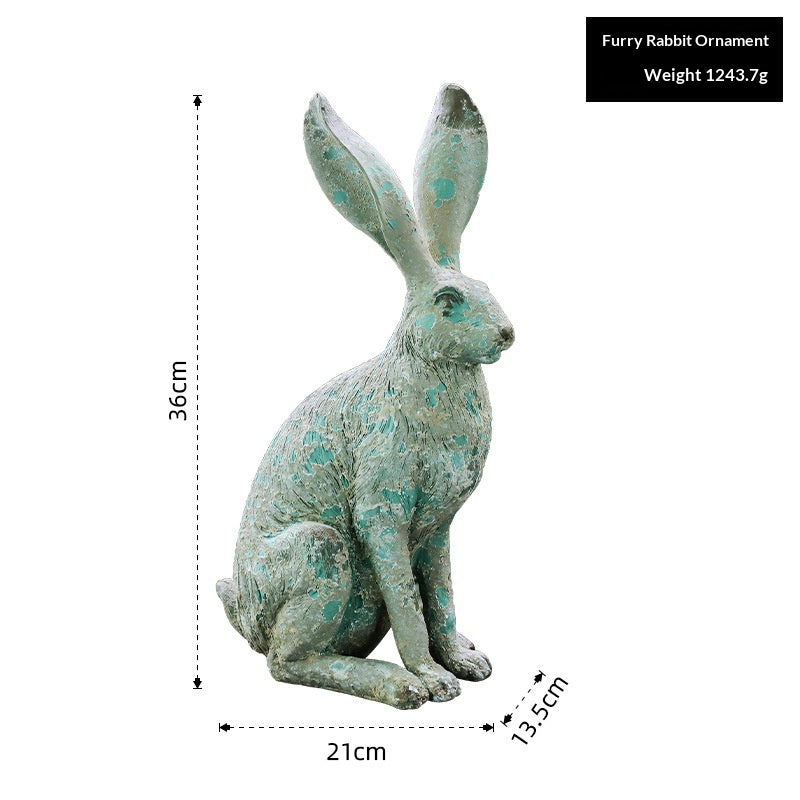 Hasen-Dekoration für Garten & Hof, 2er-Set – Bild 12 | LuxeStyle
