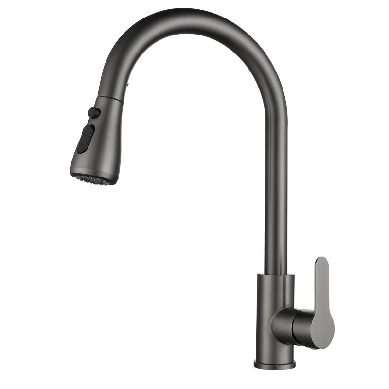 Ausziehbarer Wasserhahn aus Edelstahl – Bild 4 | LuxeStyle