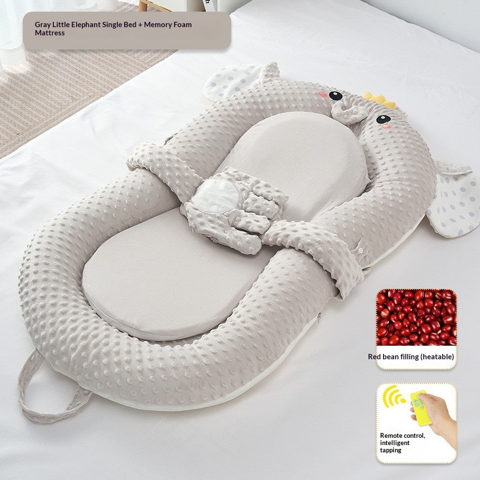 Neigbare Baby-Schlafunterlage mit Tiermotiven