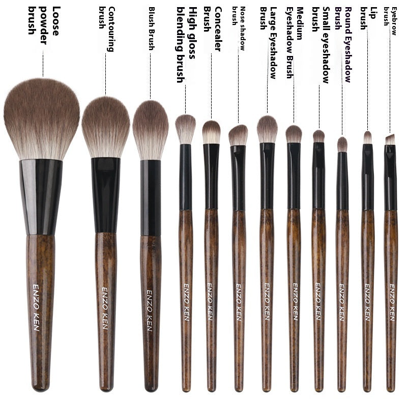 Make-up-Pinsel-Set 12-tlg.