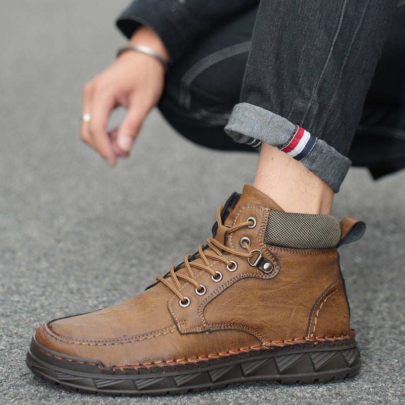 Winterstiefel mit Fleece-Einlage – Retro-Plateau – Bild 10 | LuxeStyle