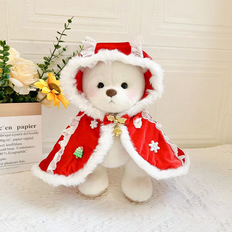 30 cm Plüschbär-Kostüm – Schneemann-Set – Bild 8 | LuxeStyle