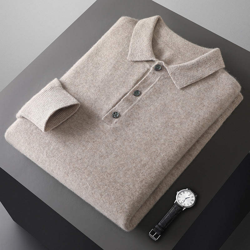 Herren Rollkragenpullover aus Wolle
