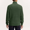 Herren-Turtleneck-Pullover mit Streifen