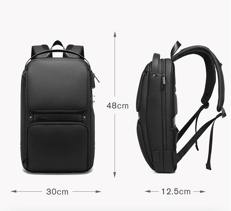 USB-Rucksack wasserdicht – Bild 2 | LuxeStyle