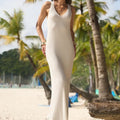 Elegantes Strickkleid mit Spaghettiträgern