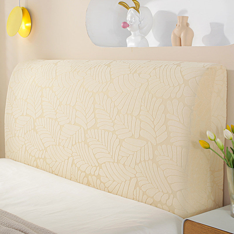 Jacquard-Staubschutzhülle für Holzbett-Rückenlehne – Bild 2 | LuxeStyle