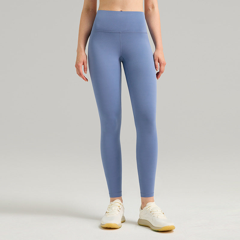 Hohe Sportleggings mit Fleece