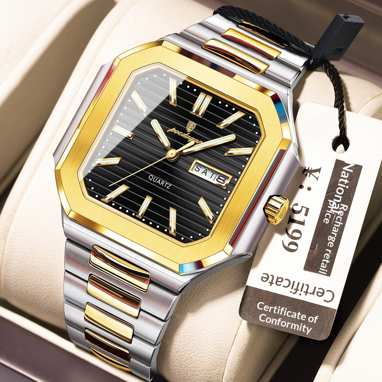 Dünnes Wasserdichtes Herrenarmband