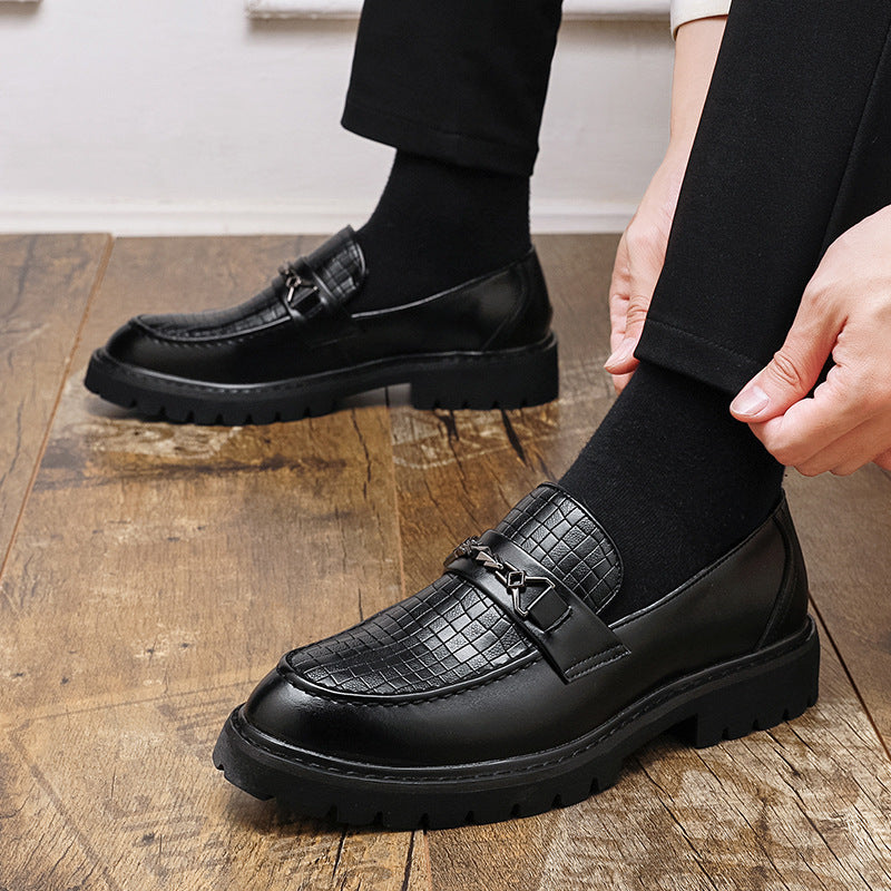 Schwarze Business-Loafers aus Kunstleder – Bild 2 | LuxeStyle