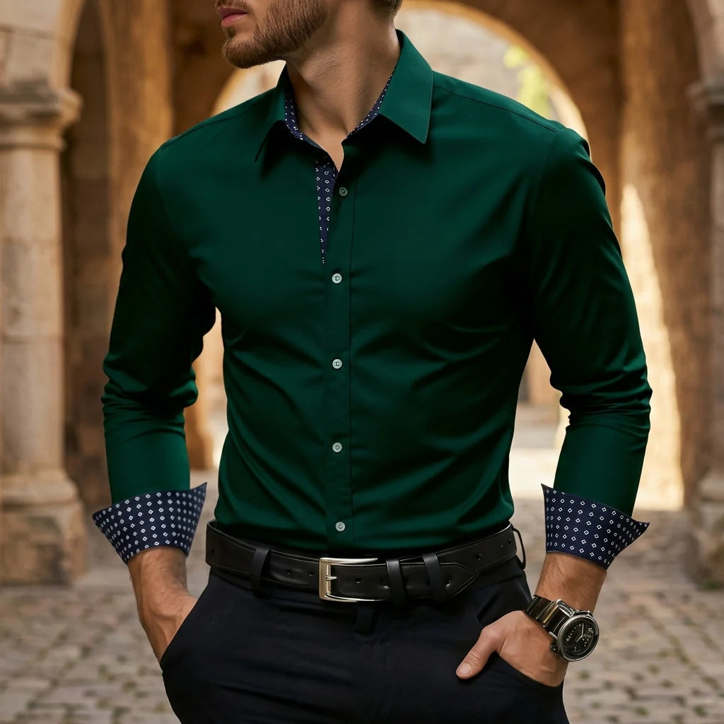 Print-Shirt mit 4-Wege-Stretch, Slim Fit – Bild 3 | LuxeStyle
