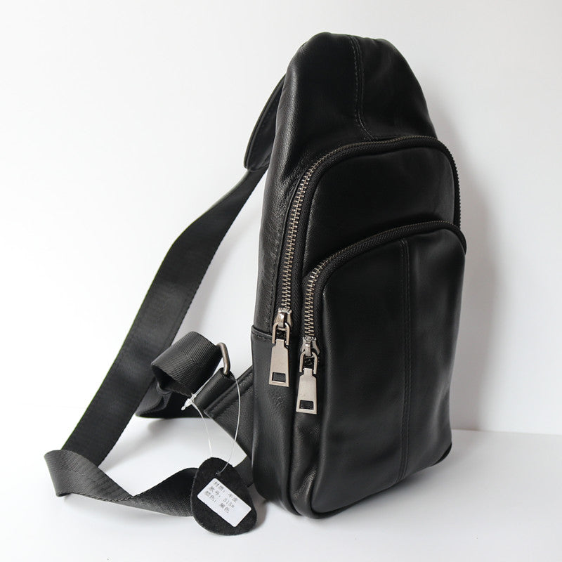 Sportliche Crossbody-Tasche aus Rindsleder – Bild 4 | LuxeStyle