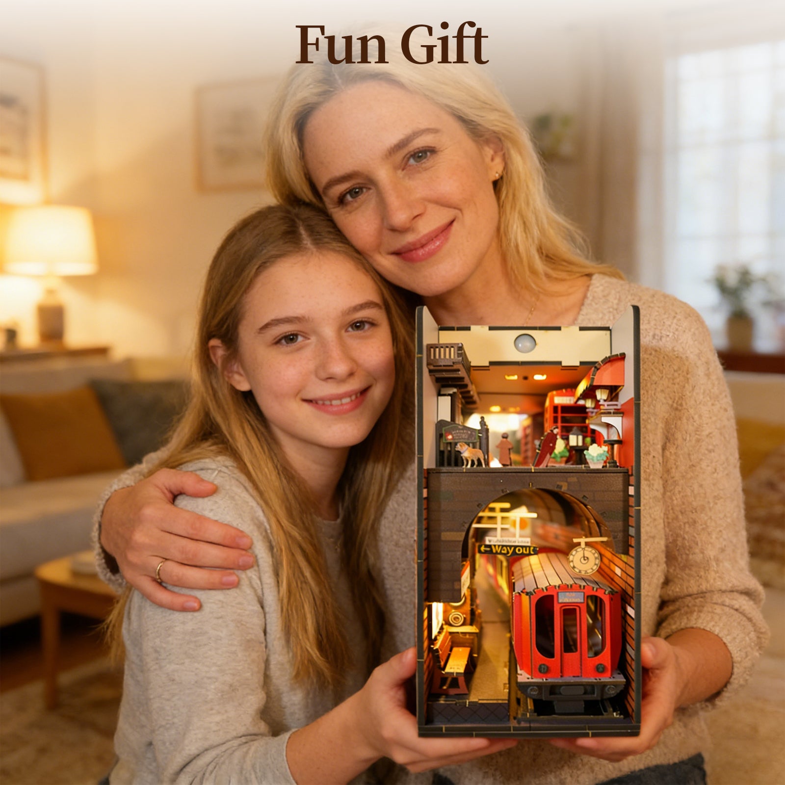 3D Holzpuzzle "Baker Street" mit Beleuchtung