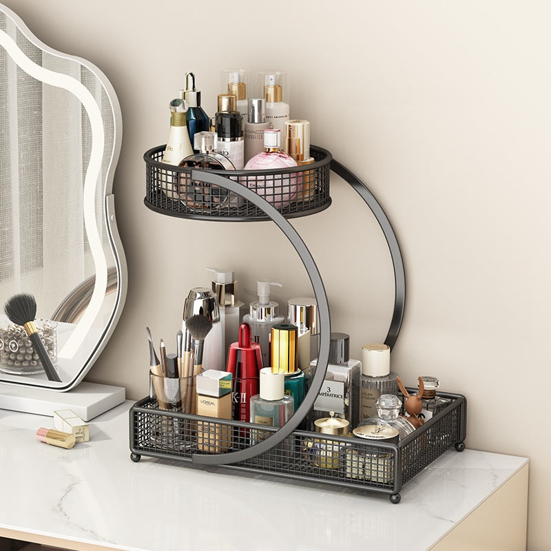 Minimalistischer Kosmetik-Organizer aus Metall – Bild 15 | LuxeStyle