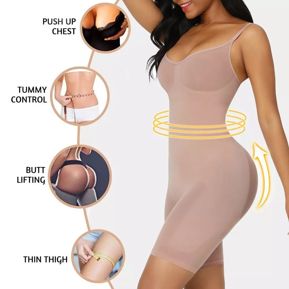 Nahtloser Body mit Bauch- und Po-Kontrolle