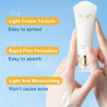 Feuchtigkeitsspendende leichte fettfreie Sonnencreme
