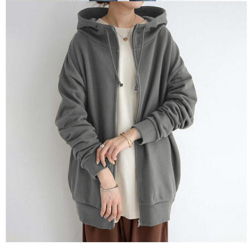 Trendiger Urbaner Langarm-Hoodie mit Fleecefutter