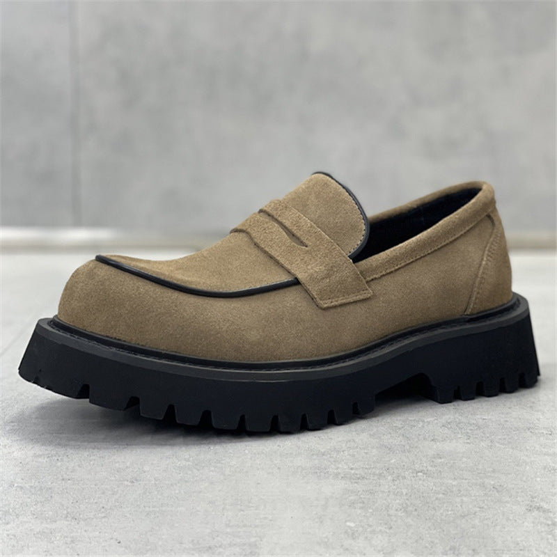 Herren Loafer aus Wildleder mit Plateau – Bild 3 | LuxeStyle