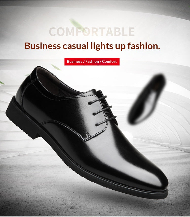 Elegante Business-Schuhe aus echtem Leder