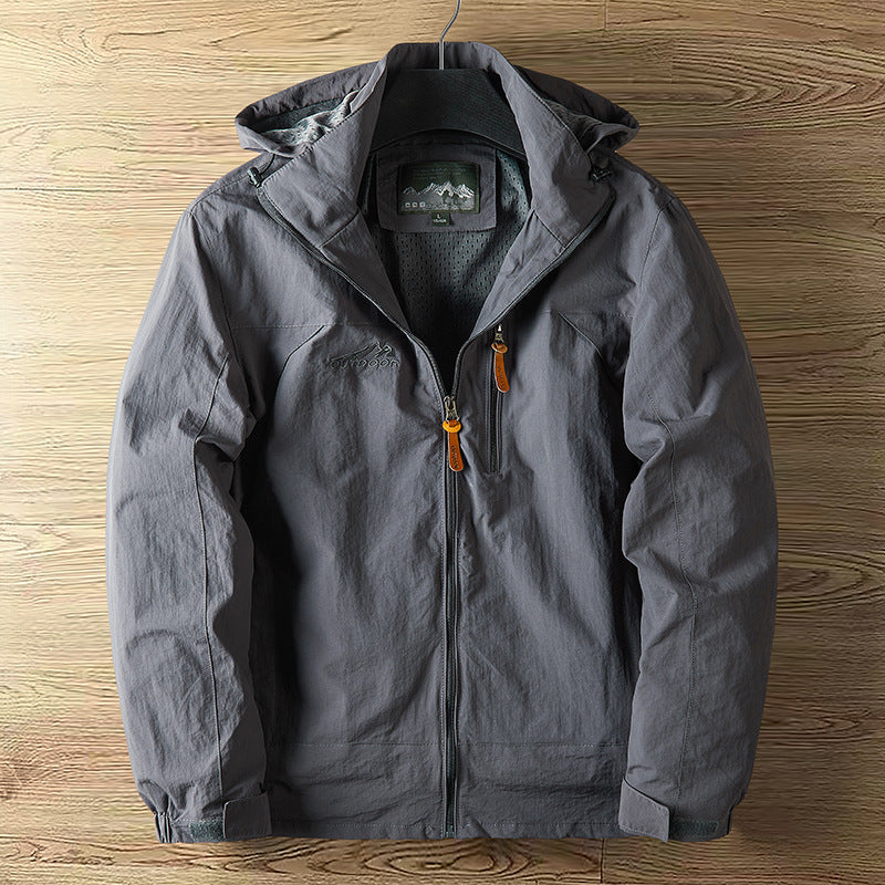 Winddichte Outdoor-Sportjacke für Herren