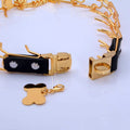 Halskette für Hunde, Edelstahl, Gold/Silber – Bild 1 | LuxeStyle