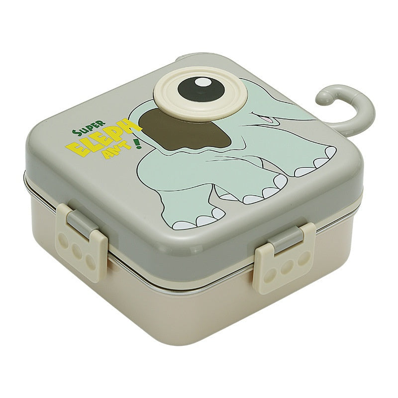 Bento Box Edelstahl 3 Fächer für Kinder