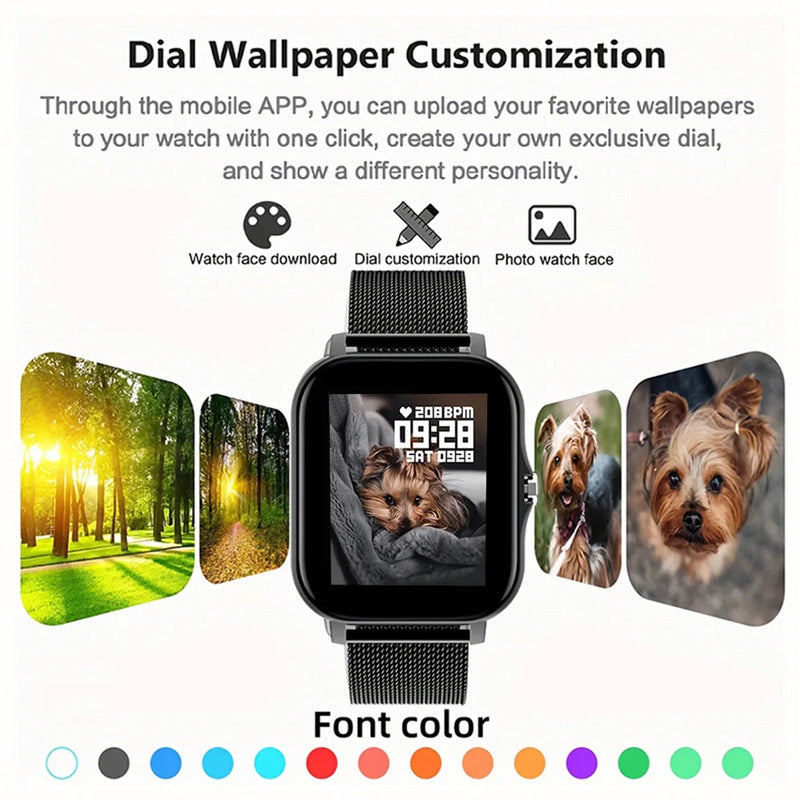 Smartwatch mit Bluetooth-Telefonie und Touchscreen – Bild 7 | LuxeStyle