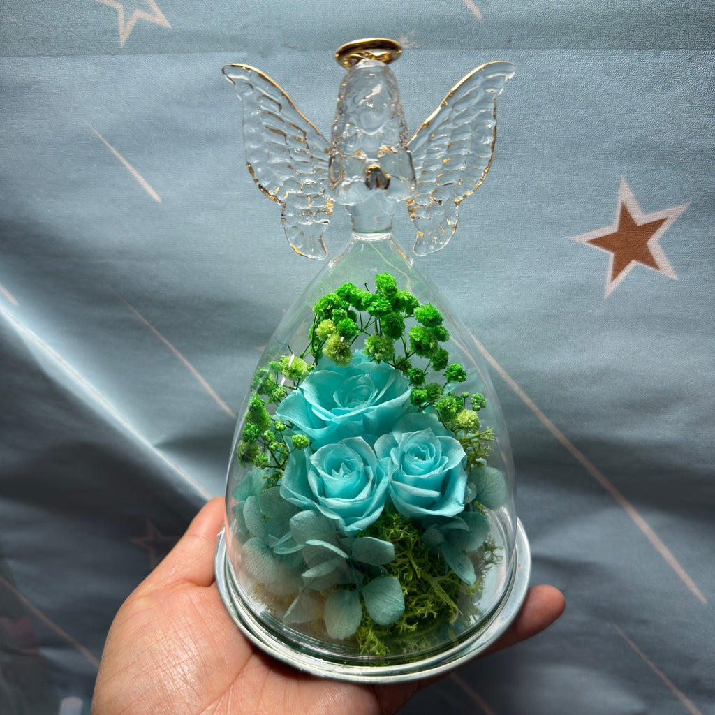 Rosenstrauss Engel-Geschenk (ewig haltbar)