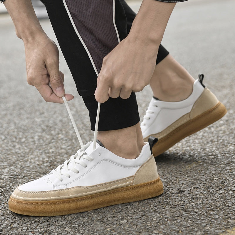Handgenähte Leder-Sneaker mit weicher Sohle – Bild 6 | LuxeStyle