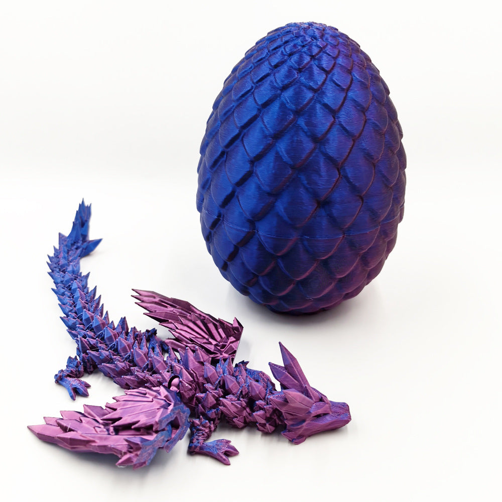 3D-gedruckte Drachen- und Ei-Ornamente – Bild 2 | LuxeStyle