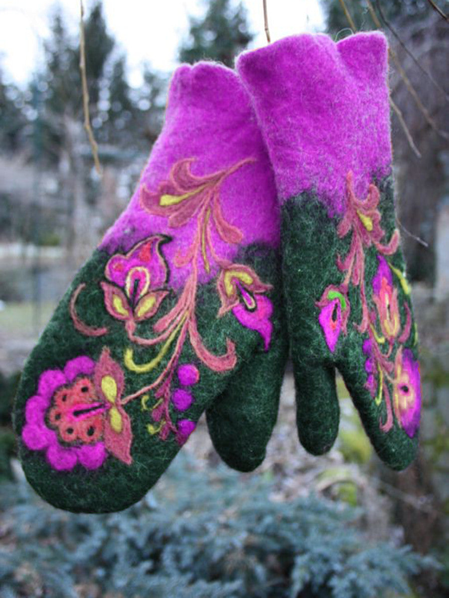 Dicke, warme Winterhandschuhe für Damen