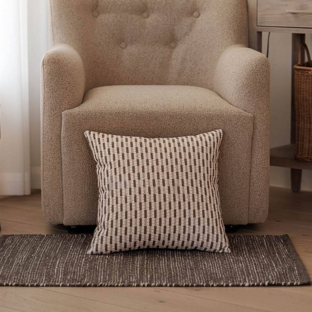 Erde-Ton Kissenbezug ohne Kissen für Sofa