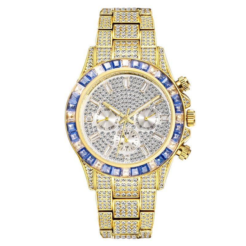 Damenuhr mit Quarzwerk und Stahlband – Bild 12 | LuxeStyle