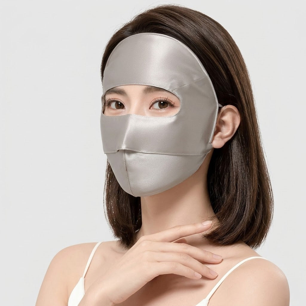 Leichte, atmungsaktive Sonnenmaske