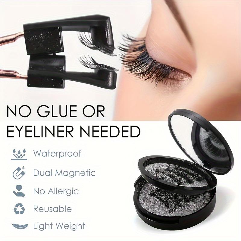 Magnetische Wimpern für einfachen Look