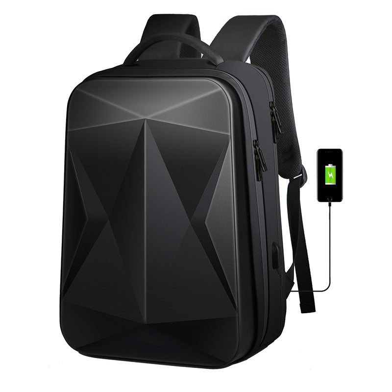 Rhombus Hard Shell Business Rucksack | LuxeStyle