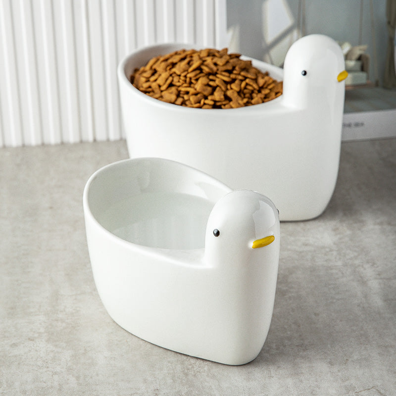 Keramik-Katzenmahlbecher mit hohen Beinen – Bild 3 | LuxeStyle