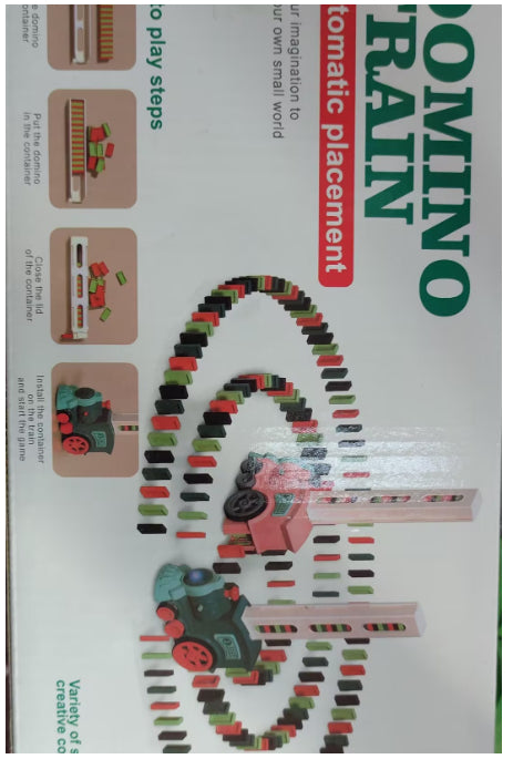Domino-Zug-Bauspielzeug für Babys