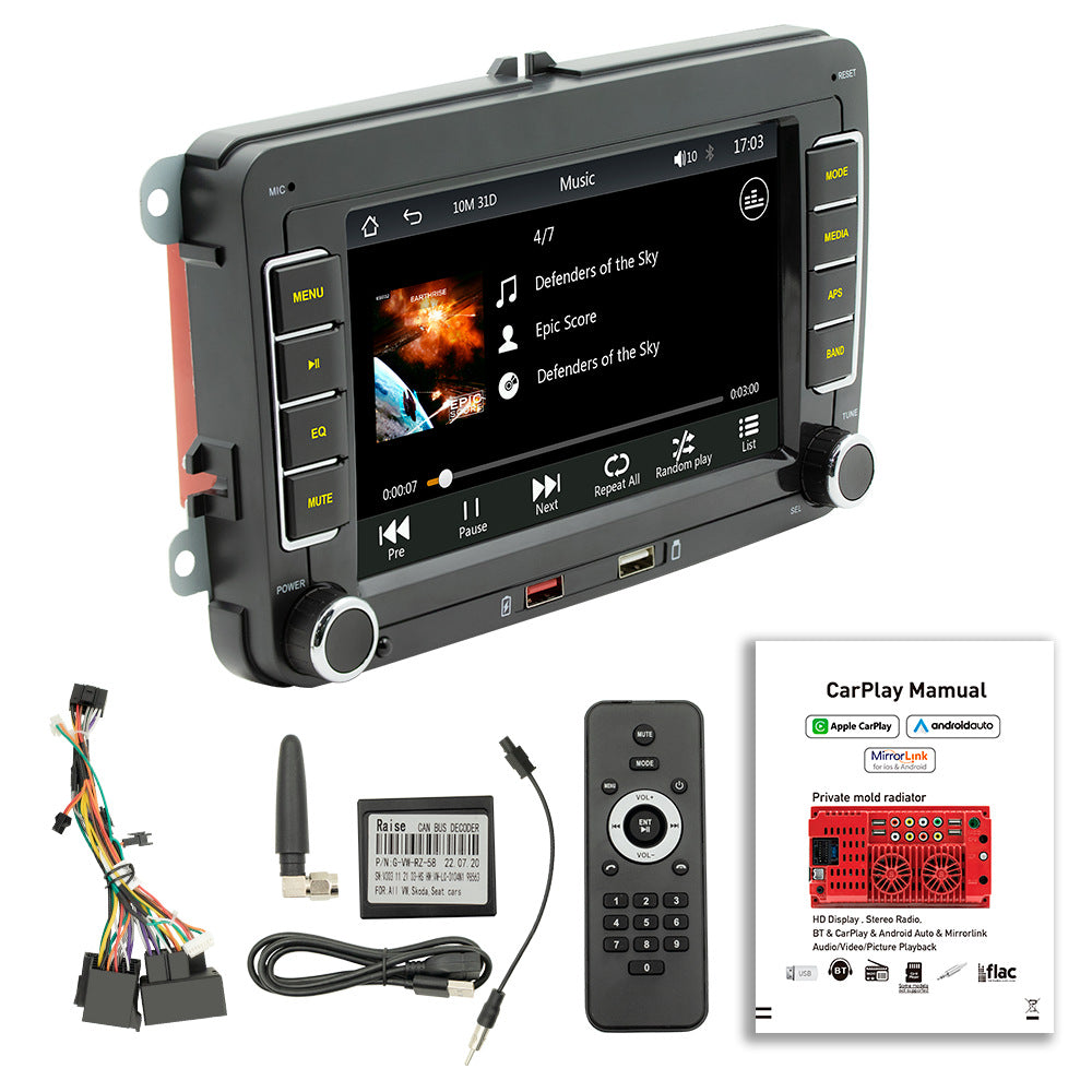 7-Zoll HD-Auto-MP5 mit Bluetooth