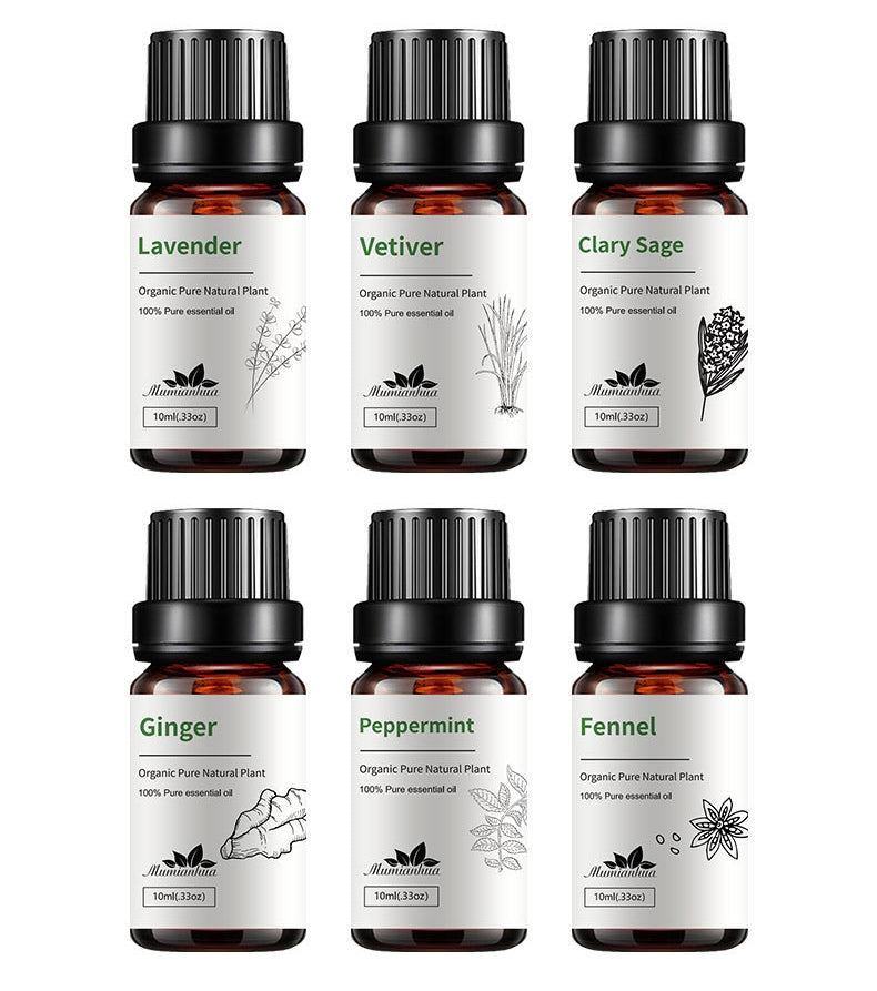 Aromatherapie-Öl-Set für Duftspender · 6 Stück – Bild 5 | LuxeStyle