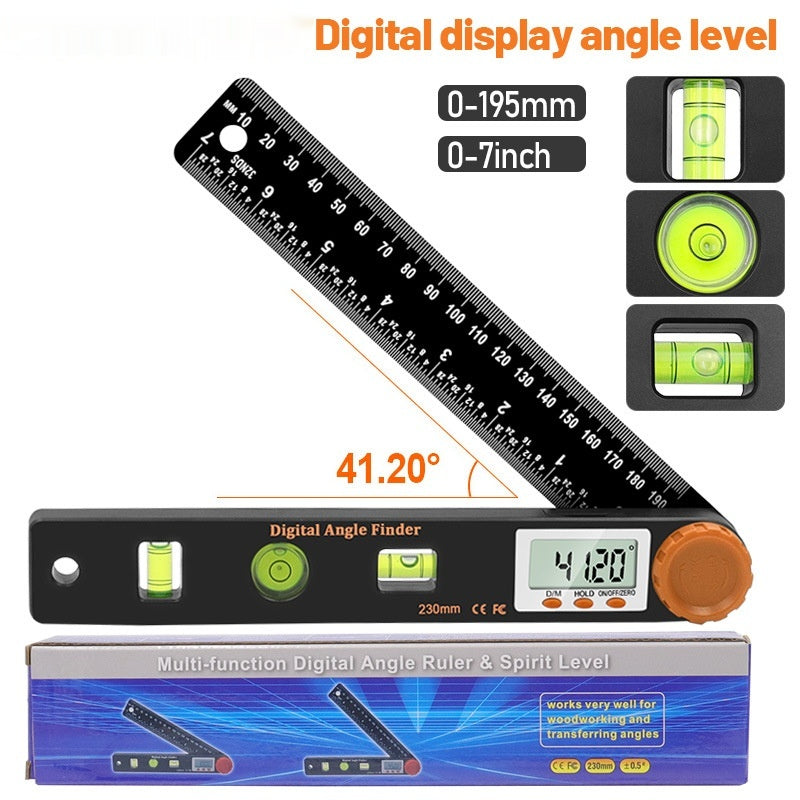 Winkel Lineal 4-in-1 Orange