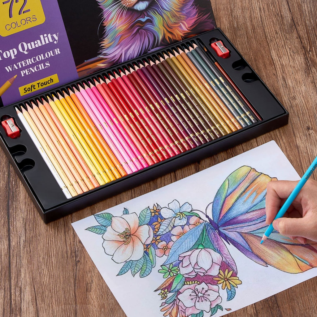 Aquarell-Farbstifte Geschenkset